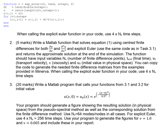 program to create computational methods in matlab 3